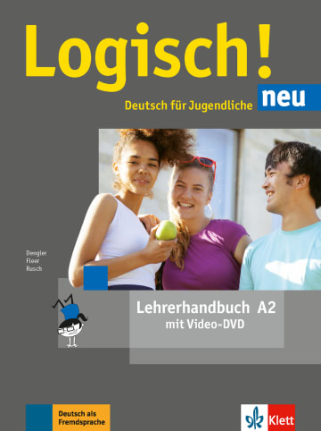 Книга для вчителя Logisch! neu A2 Lehrerhandbuch mit DVD